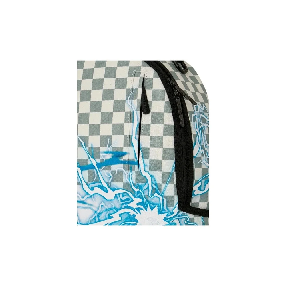 Sprayground Naruto Sasuke vs Naruto Power Checkered Backpack B4354